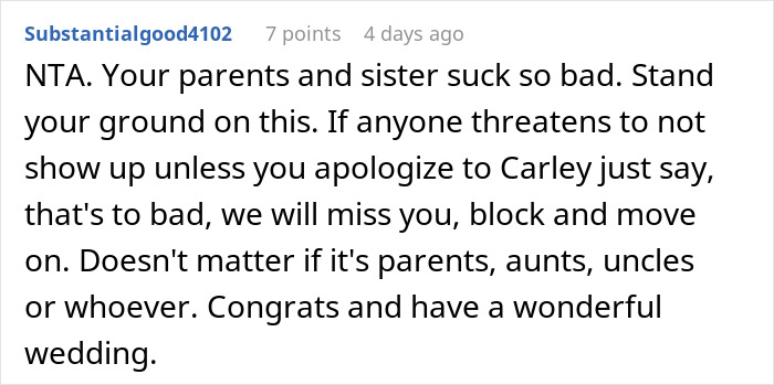 Pregnant Sister Plans Her Gender Reveal On Woman’s Wedding Weekend, Gets Uninvited Pregnant Sister Plans Her Gender Reveal On Woman’s Wedding Weekend, Gets Uninvited