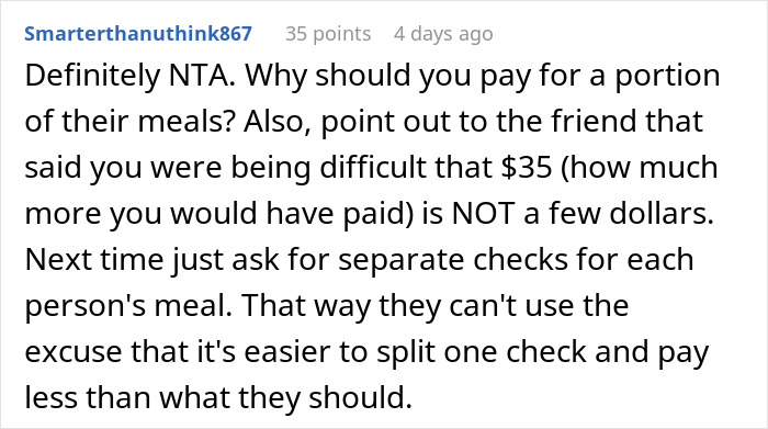 Woman Faces Backlash For Refusing To Pay For Expensive Meals She Didn’t Order Woman Faces Backlash For Refusing To Pay For Expensive Meals She Didn’t Order