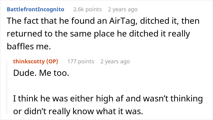 “Tracked Down My Stolen Car With An AirTag And It Was One Of The Most Ridiculous Days Of My Life” “Tracked Down My Stolen Car With An AirTag And It Was One Of The Most Ridiculous Days Of My Life”