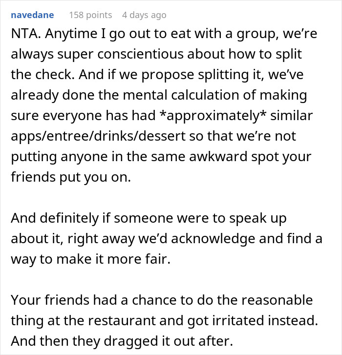 Woman Faces Backlash For Refusing To Pay For Expensive Meals She Didn’t Order Woman Faces Backlash For Refusing To Pay For Expensive Meals She Didn’t Order
