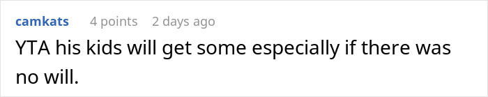 Woman Wants To Get Half Of Ex-Husband’s Inheritance For Kids, Gets A Reality Check From New Wife Woman Wants To Get Half Of Ex-Husband’s Inheritance For Kids, Gets A Reality Check From New Wife