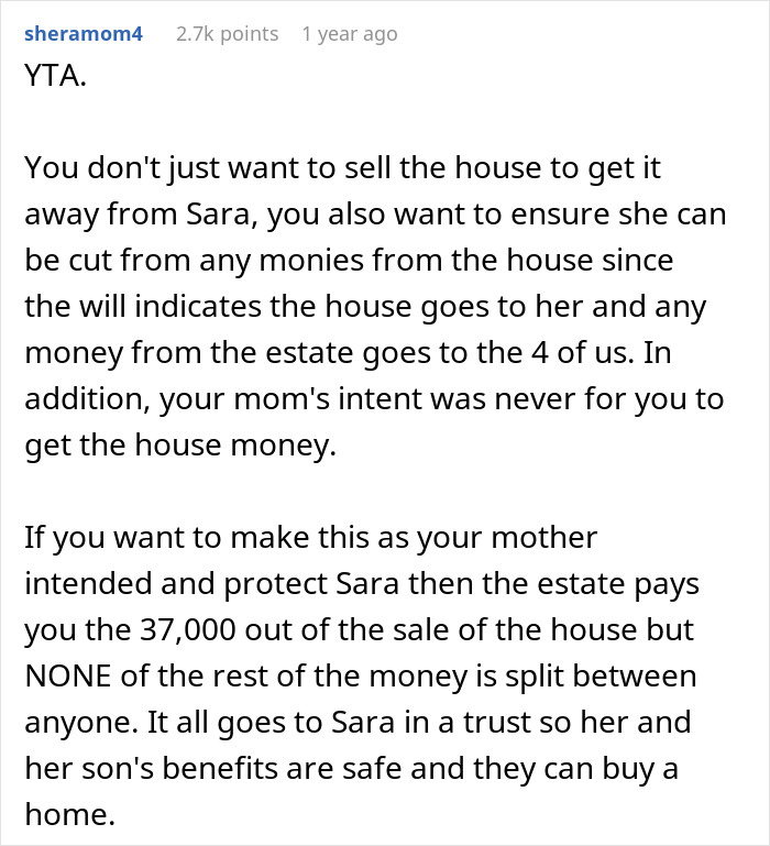 Woman Causes Family Drama By Refusing To Forgive Late Mom’s Debt And Demanding That Sister Pay It Woman Causes Family Drama By Refusing To Forgive Late Mom’s Debt And Demanding That Sister Pay It