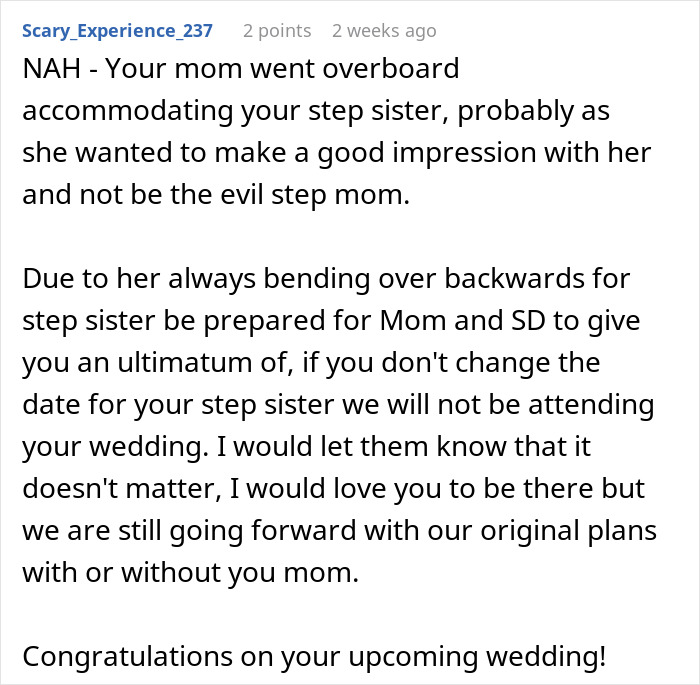 “How I Could Say That”: Mom Wants Son To Change His Wedding Date, Gets A Reality Check “How I Could Say That”: Mom Wants Son To Change His Wedding Date, Gets A Reality Check