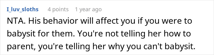 Woman Refuses To Babysit Nephews Until Their Mom Addresses The Serious Problem They Have Woman Refuses To Babysit Nephews Until Their Mom Addresses The Serious Problem They Have