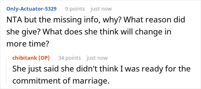 39YO Woman Keeps Saying No To BF’s Marriage Proposals, He Decides There Won’t Be A Third Time 39YO Woman Keeps Saying No To BF’s Marriage Proposals, He Decides There Won’t Be A Third Time