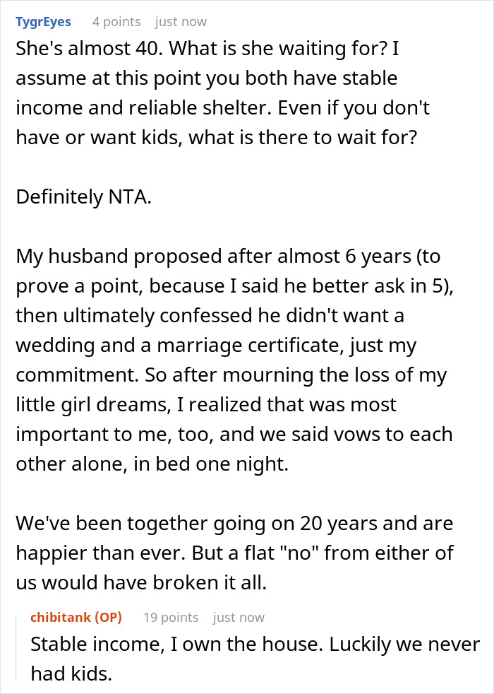 39YO Woman Keeps Saying No To BF’s Marriage Proposals, He Decides There Won’t Be A Third Time 39YO Woman Keeps Saying No To BF’s Marriage Proposals, He Decides There Won’t Be A Third Time