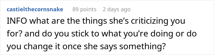 Text post discussing criticism and changes in actions within a relationship. Text post discussing criticism and changes in actions within a relationship.