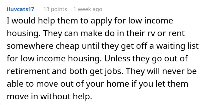 Woman Refuses To Take In Her Parents After They Regretted Pursuing Their Dream, Is Called Selfish Woman Refuses To Take In Her Parents After They Regretted Pursuing Their Dream, Is Called Selfish
