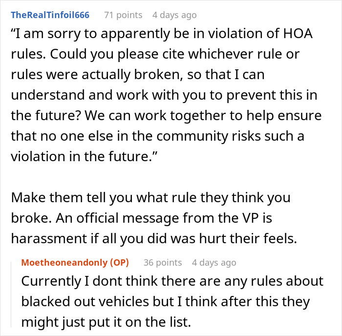 HOA Reprimands Man For Having Guests With Black SUVs, Apologizes After Seeing His Post Online HOA Reprimands Man For Having Guests With Black SUVs, Apologizes After Seeing His Post Online