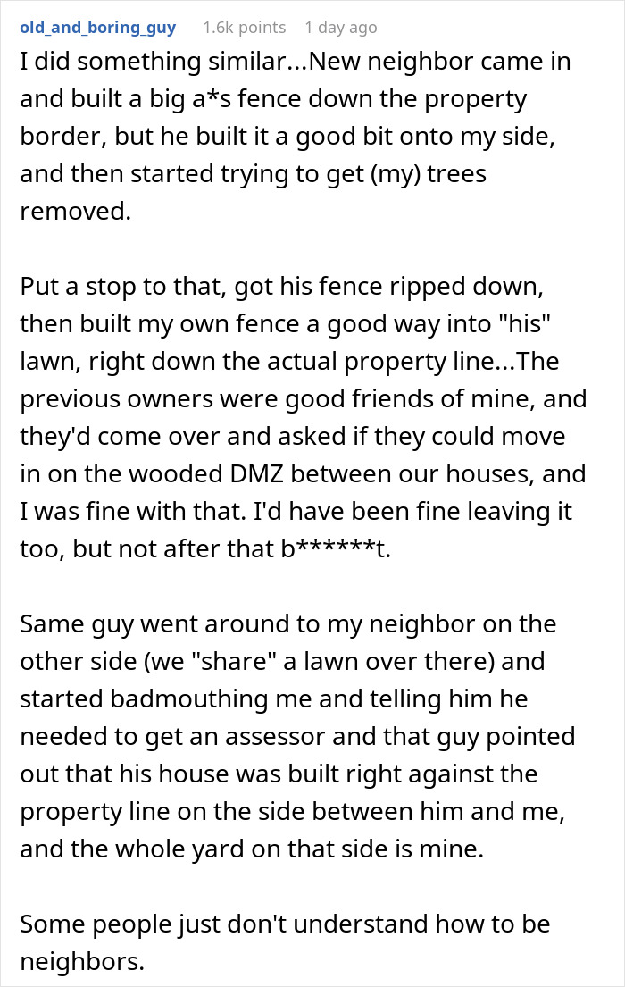 “Should Have Just Let Sleeping Dogs Lie”: Person Makes Neighbor Regret Their Threats “Should Have Just Let Sleeping Dogs Lie”: Person Makes Neighbor Regret Their Threats