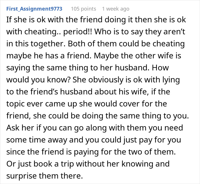 “She Will Be The Alibi”: Lady Provides Friend Support In Her Adultery, Faces Divorce Herself “She Will Be The Alibi”: Lady Provides Friend Support In Her Adultery, Faces Divorce Herself