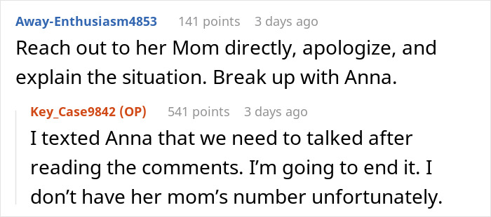 Man’s Grief Ritual Ends In A Cold Breakup After GF Is Forced To Have Lunch Date With Mom Alone Man’s Grief Ritual Ends In A Cold Breakup After GF Is Forced To Have Lunch Date With Mom Alone