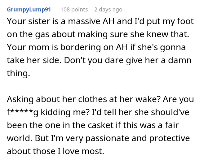 Guy Shocked At Sisters Audacity After His Wife Dies: "She Is A Selfish Cow" Guy Shocked At Sisters Audacity After His Wife Dies: "She Is A Selfish Cow"