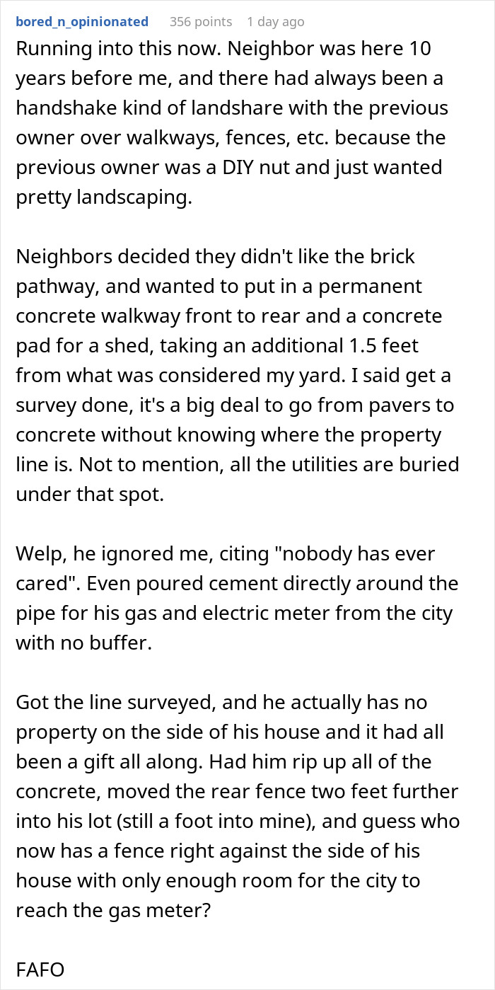 “Should Have Just Let Sleeping Dogs Lie”: Person Makes Neighbor Regret Their Threats “Should Have Just Let Sleeping Dogs Lie”: Person Makes Neighbor Regret Their Threats