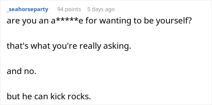 Comment screenshot discussing feelings about covering a sleeve tattoo. Comment screenshot discussing feelings about covering a sleeve tattoo.