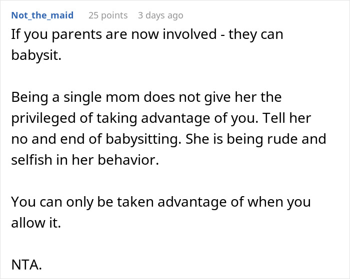 28YO Sis Is Sick Of Woman Who Is Always Late To Pick Up Her Kid When She Babysits, Loses It 28YO Sis Is Sick Of Woman Who Is Always Late To Pick Up Her Kid When She Babysits, Loses It
