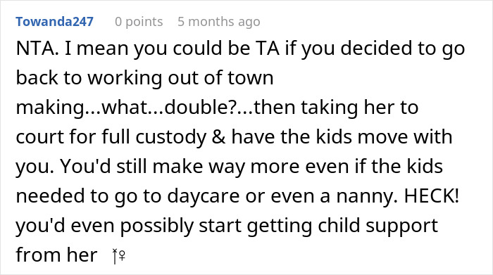 "AITA For Working Less After My Divorce Even Though It Means My Ex Gets Less Child Support?" "AITA For Working Less After My Divorce Even Though It Means My Ex Gets Less Child Support?"