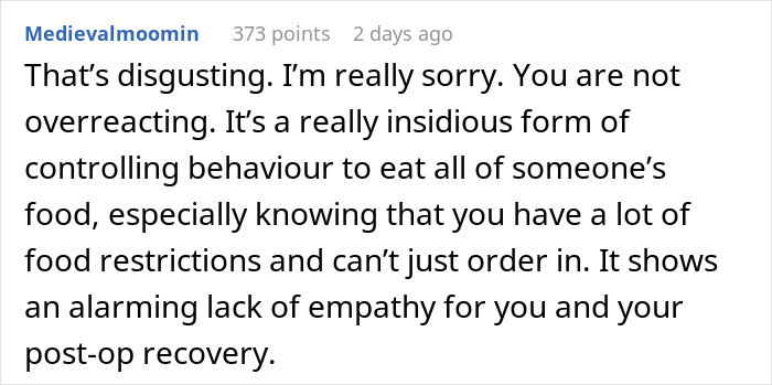 Wife Considers Ending Marriage After Husband Eats Her Carefully Prepared Surgery Recovery Food Wife Considers Ending Marriage After Husband Eats Her Carefully Prepared Surgery Recovery Food