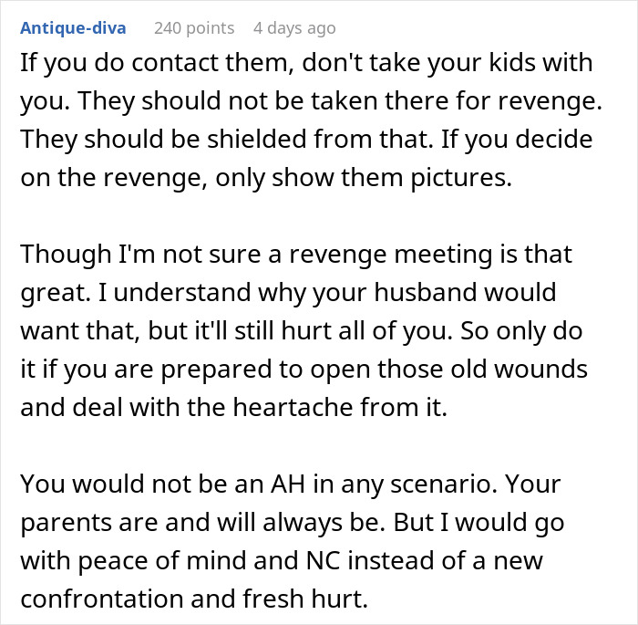 Woman Goes No-Contact With Parents After They “Steal” Her Baby, Now They Want Reconciliation Woman Goes No-Contact With Parents After They “Steal” Her Baby, Now They Want Reconciliation