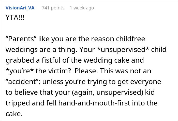 Wedding Drama Ensues After 4YO Ruins Cake With His Hands, Bride Kicks Out Mom, Her Husband And Kid Wedding Drama Ensues After 4YO Ruins Cake With His Hands, Bride Kicks Out Mom, Her Husband And Kid
