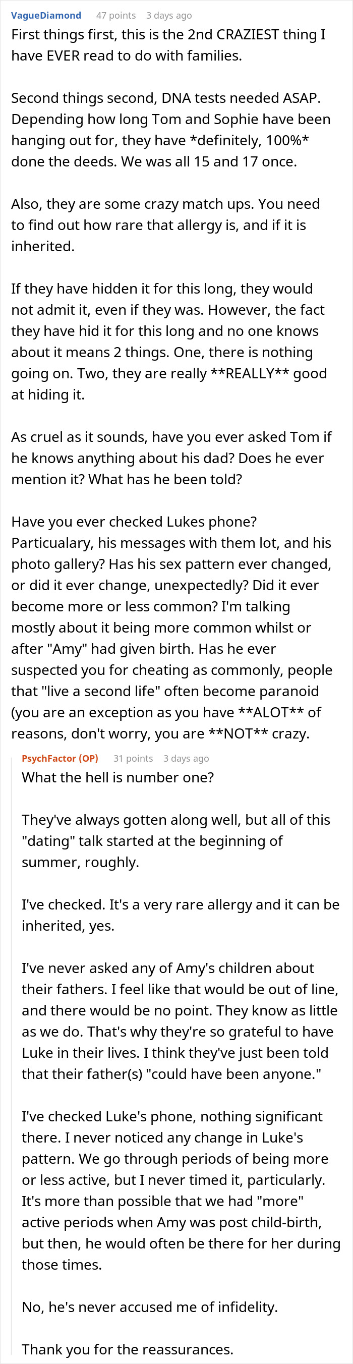 Mom Thinks Her Kids And Her Husband's BFF's Kids Are Related, Finds Out Way More Than Expected Mom Thinks Her Kids And Her Husband's BFF's Kids Are Related, Finds Out Way More Than Expected