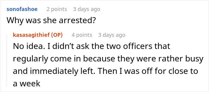 Cashier Is Friendly With Sheriffs That Come Regularly, Gets To Witness Karen Customer’s Arrest Cashier Is Friendly With Sheriffs That Come Regularly, Gets To Witness Karen Customer’s Arrest