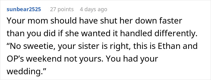 Pregnant Sister Plans Her Gender Reveal On Woman’s Wedding Weekend, Gets Uninvited Pregnant Sister Plans Her Gender Reveal On Woman’s Wedding Weekend, Gets Uninvited