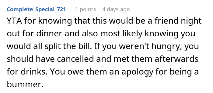 Woman Faces Backlash For Refusing To Pay For Expensive Meals She Didn’t Order Woman Faces Backlash For Refusing To Pay For Expensive Meals She Didn’t Order