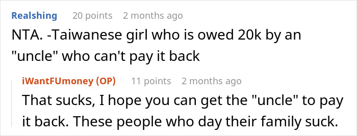 Man Regrets Telling Family About Savings, Now They Want His Money Man Regrets Telling Family About Savings, Now They Want His Money