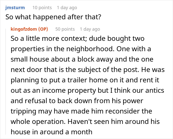 “Should Have Just Let Sleeping Dogs Lie”: Person Makes Neighbor Regret Their Threats “Should Have Just Let Sleeping Dogs Lie”: Person Makes Neighbor Regret Their Threats