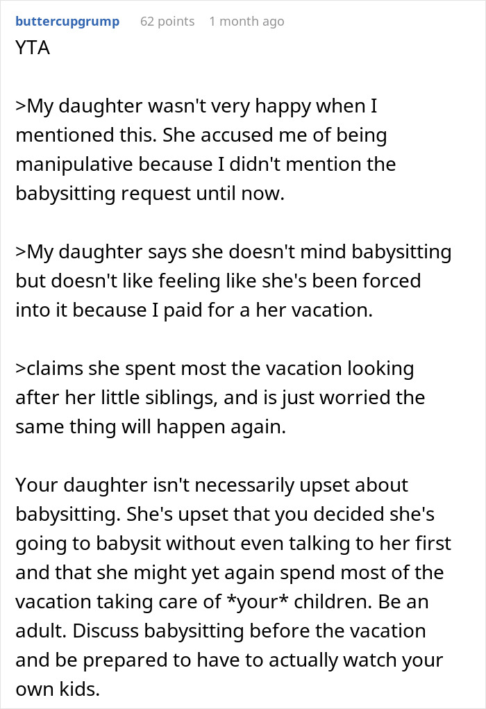Daughter’s Vacation Trauma Comes Back To Haunt Her As Holiday Looms, Parent Turns A Blind Eye Daughter’s Vacation Trauma Comes Back To Haunt Her As Holiday Looms, Parent Turns A Blind Eye