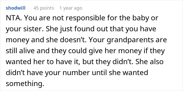 Woman Thinks Her Pregnancy Entitles Her To Generational Wealth, Is Reminded Of Her Place Woman Thinks Her Pregnancy Entitles Her To Generational Wealth, Is Reminded Of Her Place
