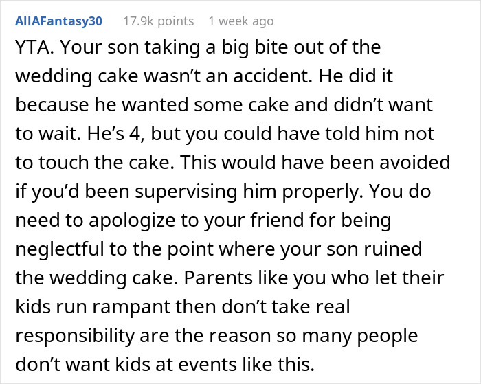 Wedding Drama Ensues After 4YO Ruins Cake With His Hands, Bride Kicks Out Mom, Her Husband And Kid Wedding Drama Ensues After 4YO Ruins Cake With His Hands, Bride Kicks Out Mom, Her Husband And Kid