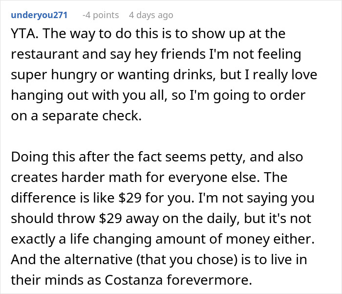 Woman Faces Backlash For Refusing To Pay For Expensive Meals She Didn’t Order Woman Faces Backlash For Refusing To Pay For Expensive Meals She Didn’t Order