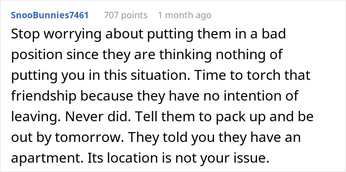 "Get Them Out Of Our House": Couple Is Confused After Friends Stay At Their House Way Longer "Get Them Out Of Our House": Couple Is Confused After Friends Stay At Their House Way Longer