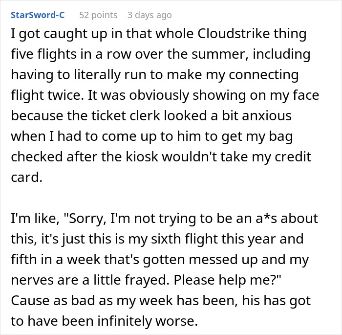 “That’s Your Flight, Sorry”: Guy Loses It Over Missed Flight, Gate Attendant Serves Up Revenge “That’s Your Flight, Sorry”: Guy Loses It Over Missed Flight, Gate Attendant Serves Up Revenge