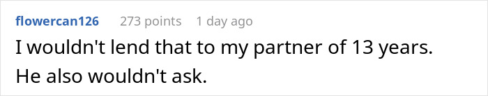 Rich BF With Doctor Parents Asks Barista GF For $16K From Her Hard-Earned Savings To Fix His Car Rich BF With Doctor Parents Asks Barista GF For $16K From Her Hard-Earned Savings To Fix His Car