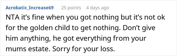 "He Needed The Money More Than Us": Sisters Refuse To Give Brother Any Inheritance "He Needed The Money More Than Us": Sisters Refuse To Give Brother Any Inheritance