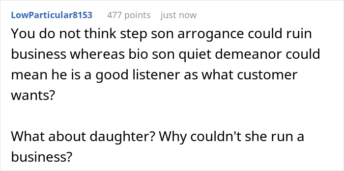 Biological Kids Furious After Dad Leaves Everything To Stepson For Concealing Mom's Affair Biological Kids Furious After Dad Leaves Everything To Stepson For Concealing Mom's Affair