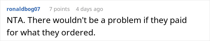 Woman Faces Backlash For Refusing To Pay For Expensive Meals She Didn’t Order Woman Faces Backlash For Refusing To Pay For Expensive Meals She Didn’t Order