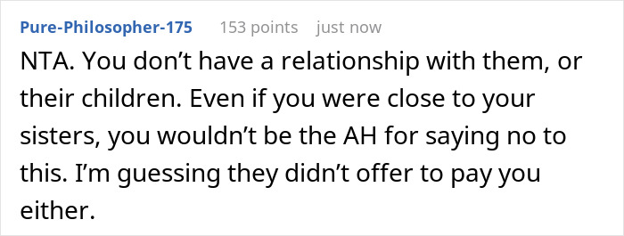 Man Fumes After Sisters Who Ruined His Childhood Ask For Help, Saying He's "Family Or Whatever" Man Fumes After Sisters Who Ruined His Childhood Ask For Help, Saying He's "Family Or Whatever"