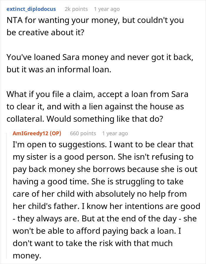 Woman Causes Family Drama By Refusing To Forgive Late Mom’s Debt And Demanding That Sister Pay It Woman Causes Family Drama By Refusing To Forgive Late Mom’s Debt And Demanding That Sister Pay It