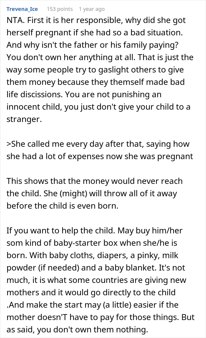 Woman Thinks Her Pregnancy Entitles Her To Generational Wealth, Is Reminded Of Her Place Woman Thinks Her Pregnancy Entitles Her To Generational Wealth, Is Reminded Of Her Place