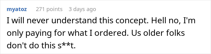 Guy Starts Ordering A Lot Of Food After Coworkers Refuse To Stop Splitting The Bill Guy Starts Ordering A Lot Of Food After Coworkers Refuse To Stop Splitting The Bill