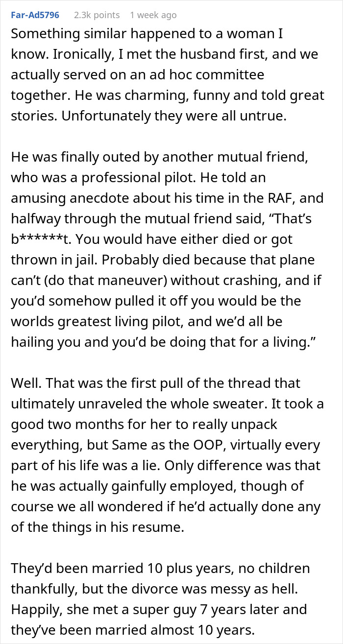 Woman Asks The Internet For Advice After Realizing Her Entire Marriage Was A Sham Woman Asks The Internet For Advice After Realizing Her Entire Marriage Was A Sham