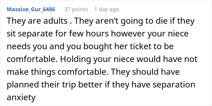 Passenger Demands Toddler Move From Paid Seat: "Not Ask, But Demand" Passenger Demands Toddler Move From Paid Seat: "Not Ask, But Demand"