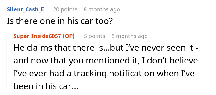 Wife Realizes Husband Doesn't Trust Her After Finding A Surprise In Her Car Wife Realizes Husband Doesn't Trust Her After Finding A Surprise In Her Car