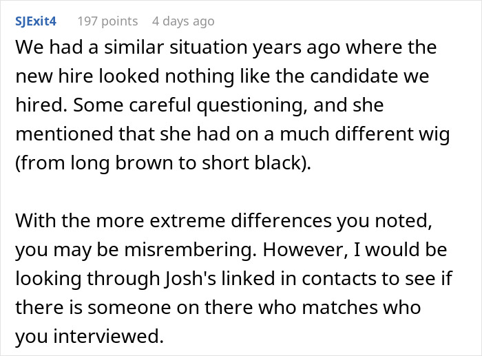 Man Confused When New Coworker Is Not The Same As The Person He Interviewed Man Confused When New Coworker Is Not The Same As The Person He Interviewed
