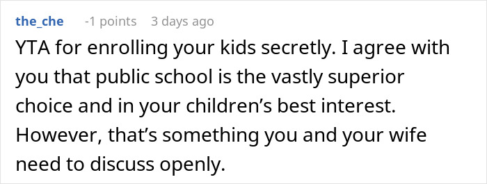 Husband Enrolls Kids In Public School After "Crunchy Mom" Fails At Homeschooling Husband Enrolls Kids In Public School After "Crunchy Mom" Fails At Homeschooling