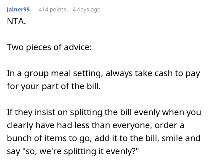 Woman Faces Backlash For Refusing To Pay For Expensive Meals She Didn’t Order Woman Faces Backlash For Refusing To Pay For Expensive Meals She Didn’t Order